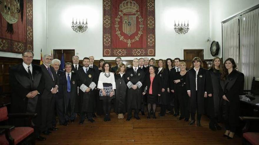 Homenajes en el día de los procuradores