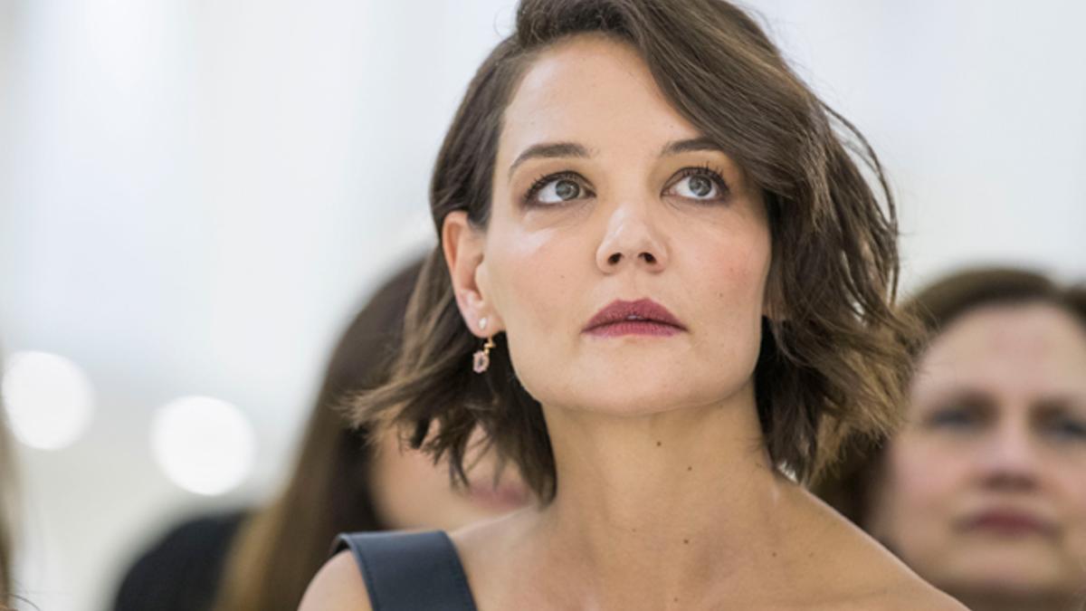 Katie Holmes, en París