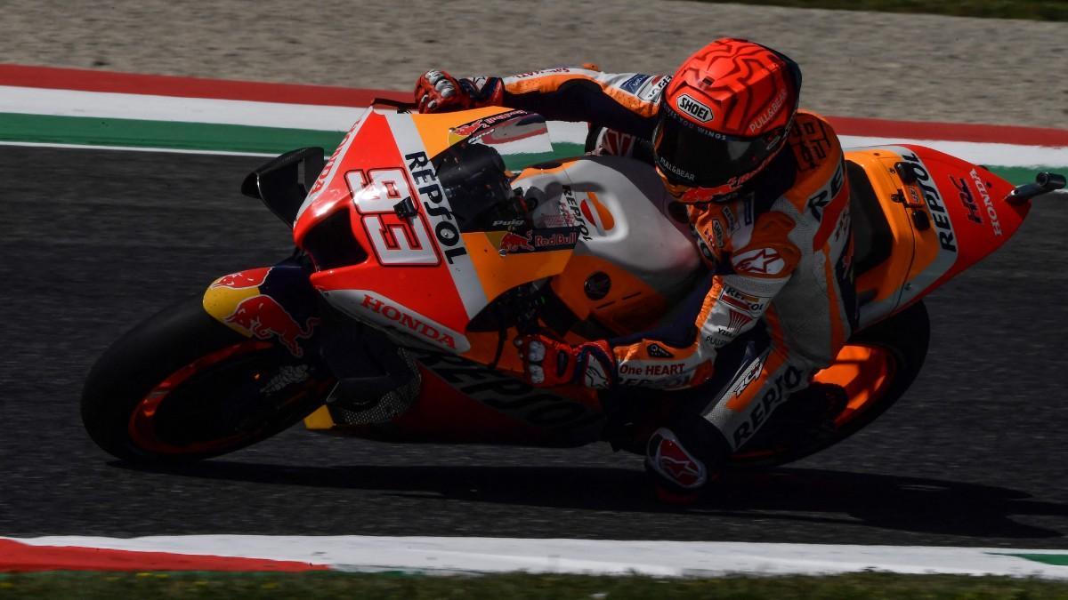 Marc Marquez, durante el GP de Italia en Mugello en 2022