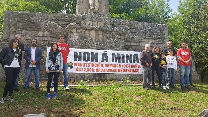 El gobierno de Lalín y BNG y PSOE de Vila de Cruces, contra la mina de Touro