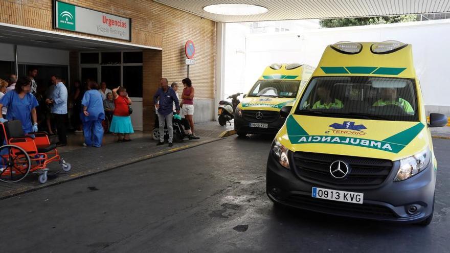 Urgencias del Hospital Virgen del Rocío, donde está ingresada la mayoría.