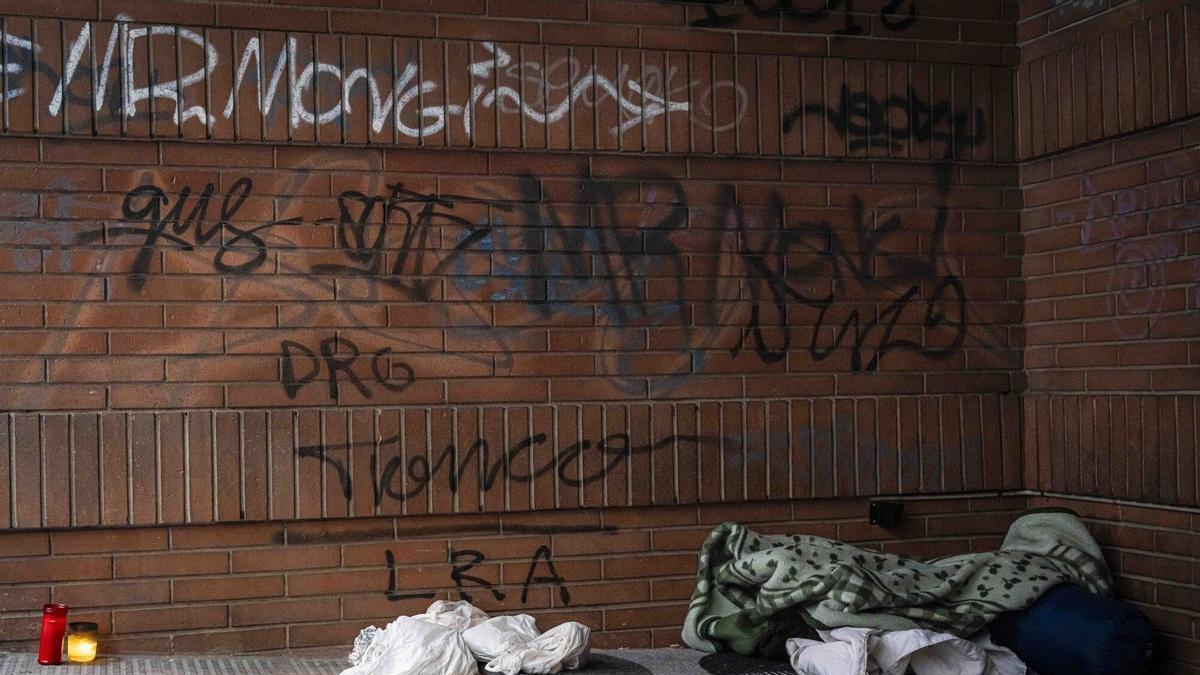Les pertinences d'un home que vivia als carrers de Badalona i va morir durant el dia de Reis de 2026, en plena onada de fred.