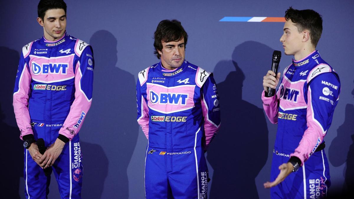 Fernando Alonso y Oscar Piastri.