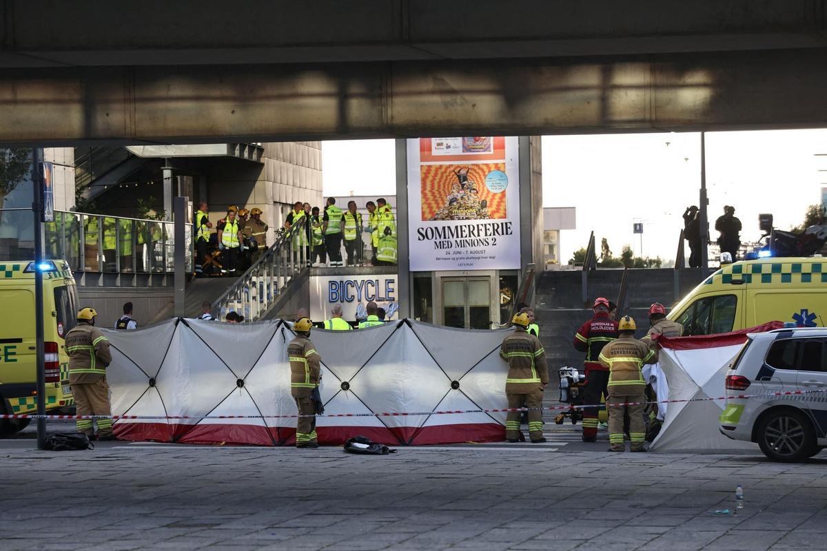 Danish police receives reports of shooting at Fields shopping centre, in Copenhagen