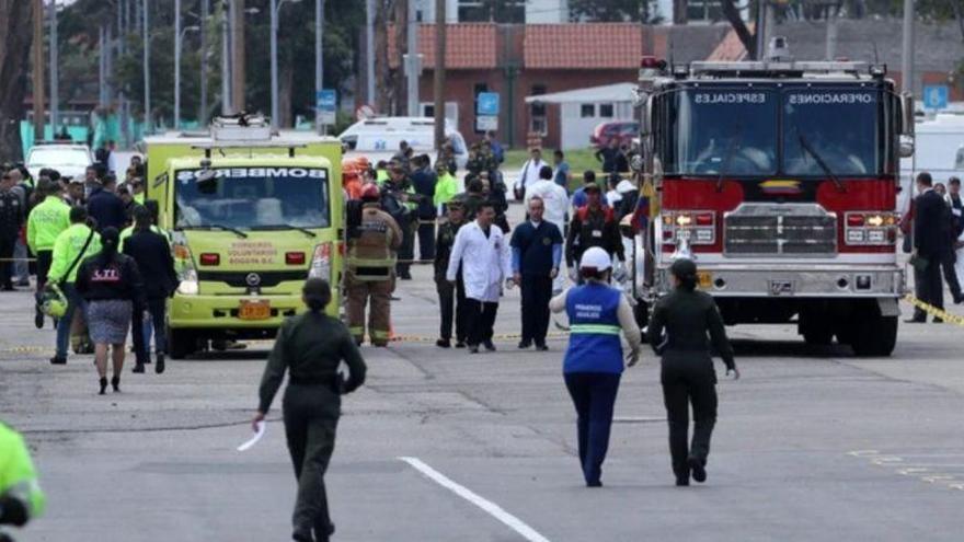 Capturan a presunto implicado en el atentado contra una escuela de policías en Bogotá