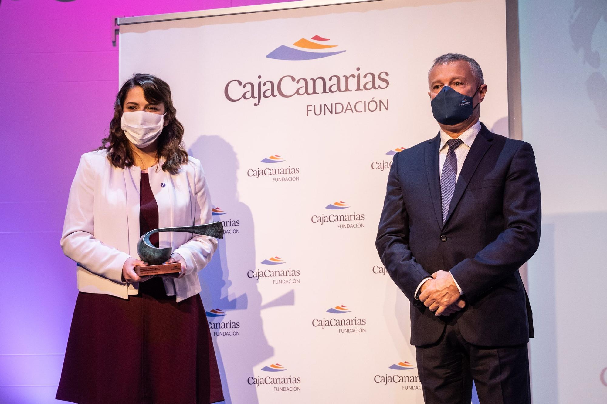 Entrega de los premios culturales de CajaCanarias 2020