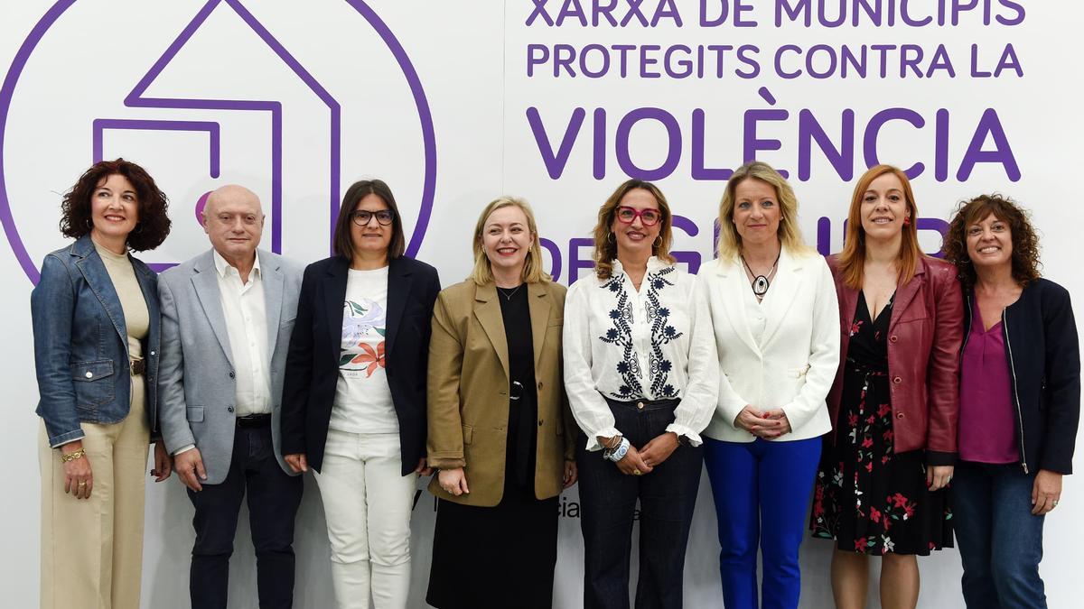 La vicepresidenta Natàlia Enguix ha presisido la XII asamblea de la red contra la violencia de género de la diputación