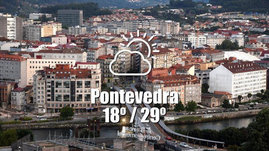 El tiempo en Pontevedra: previsión meteorológica para hoy, miércoles 12 de agosto