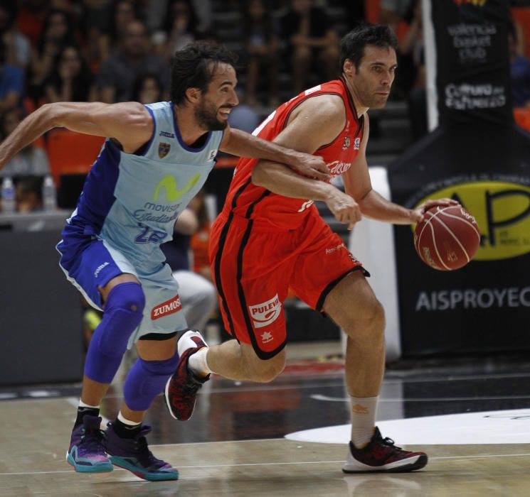 Las mejores imágenes del Valencia Basket - Estudiantes de pretemporada