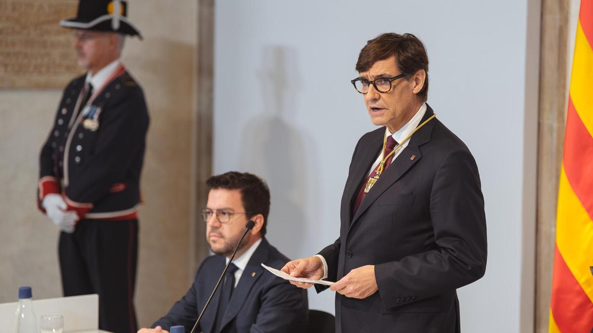 Salvador Illa pren possessió com a President de la Generalitat