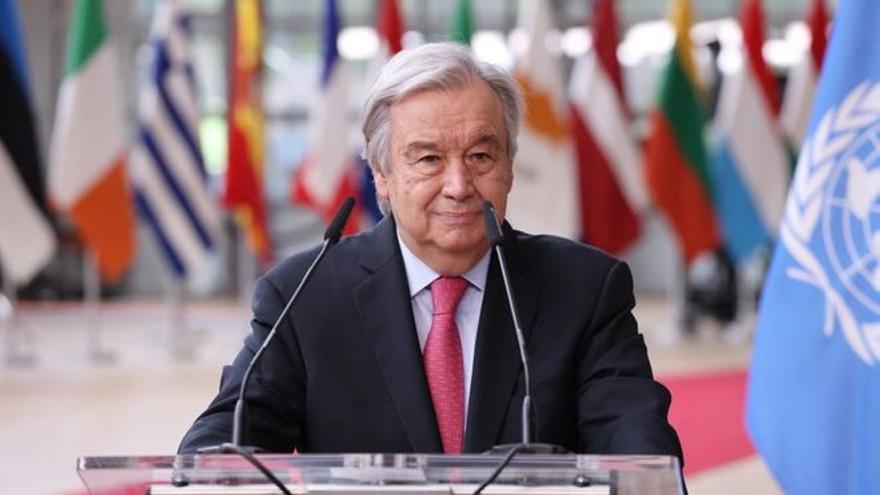 El secretario general de Naciones Unidas, Antonio Guterres.