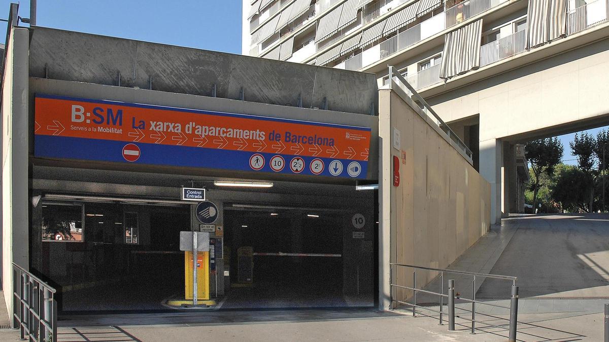 El aparcamiento Ciutat del Teatre será uno de los nuevos 'hubs' de movilidad de Barcelona