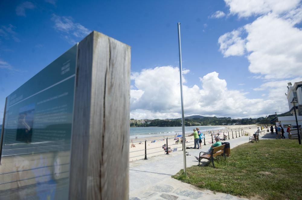 La Praia Grande de Miño pierda su bandera azul