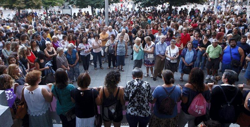 Zaragoza contra el último crimen machista