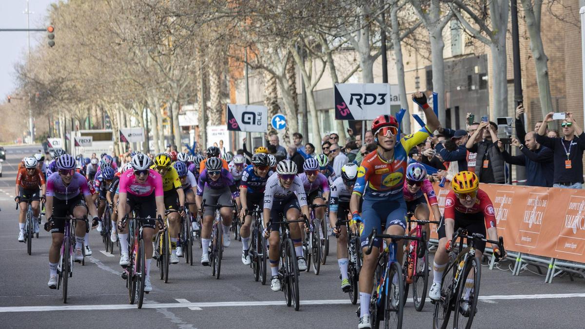 La tercera etapa se resolvió al sprint