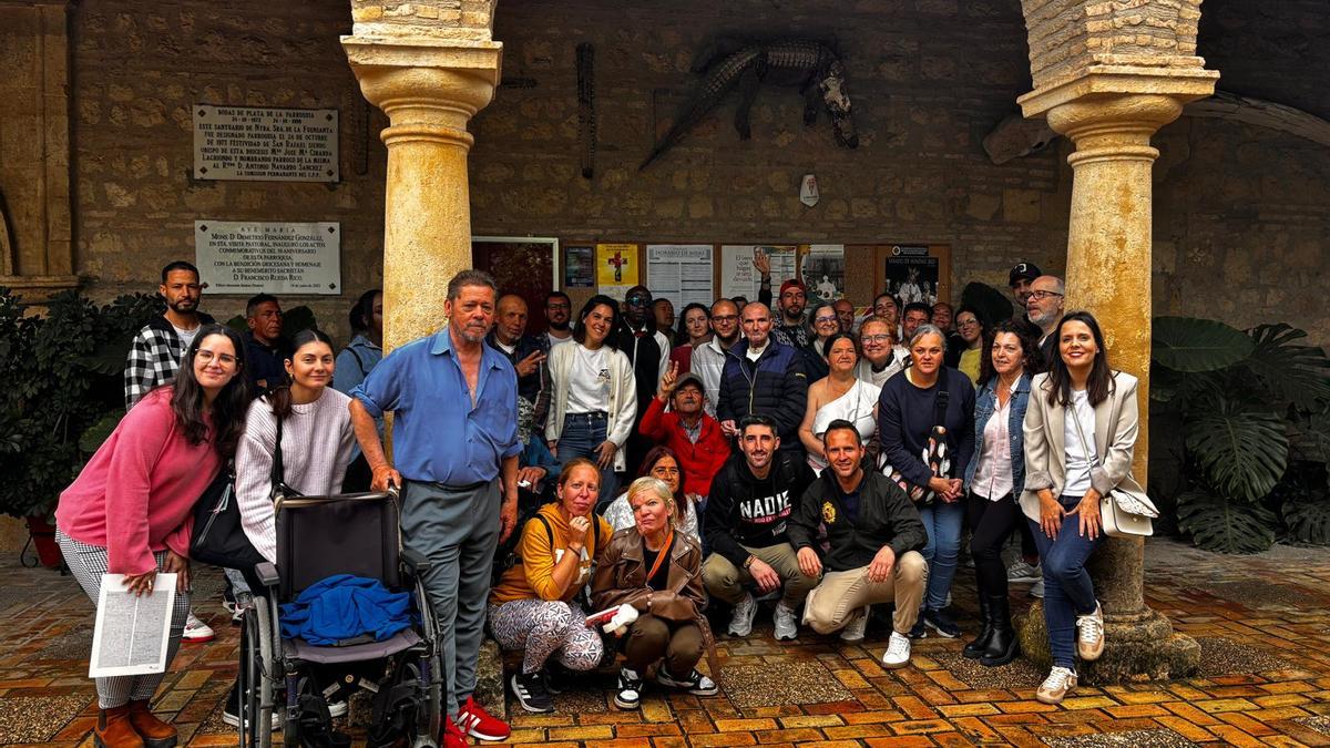 Visita a la Fuensanta dentro de las jornadas MovilizArte organizadas por la Fundación Prolibertas.