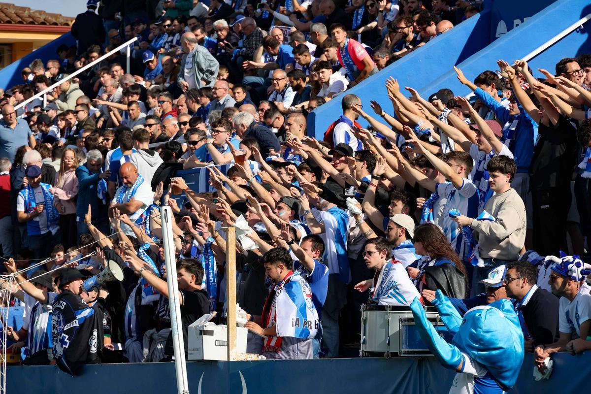 Imágenes del partido de ida del play-off Alcoyano Sanse 0-2