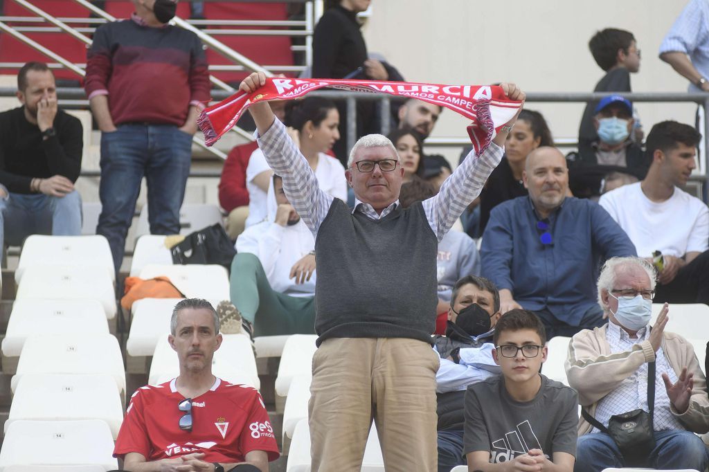 La victoria del Real Murcia frente al Águilas, en imágenes