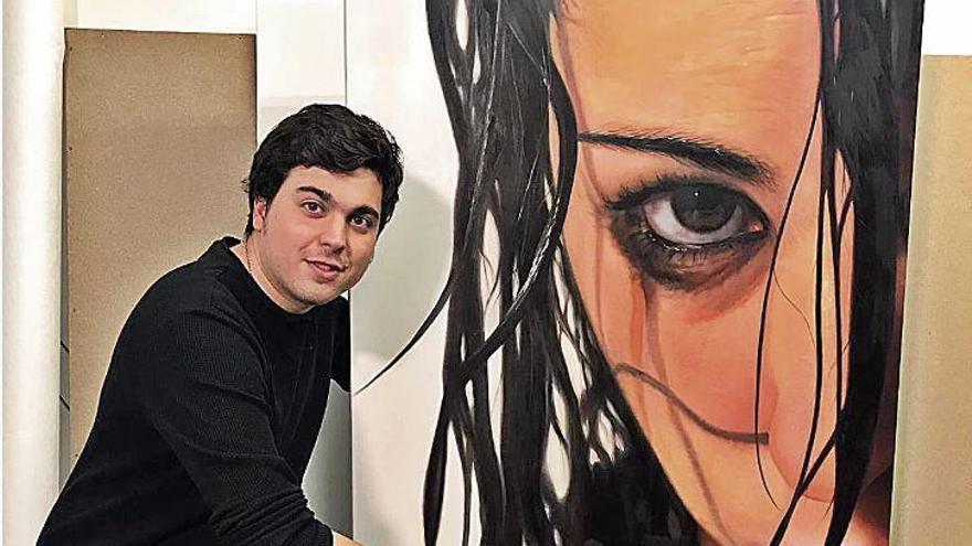 L&#039;artista amb la seva creació