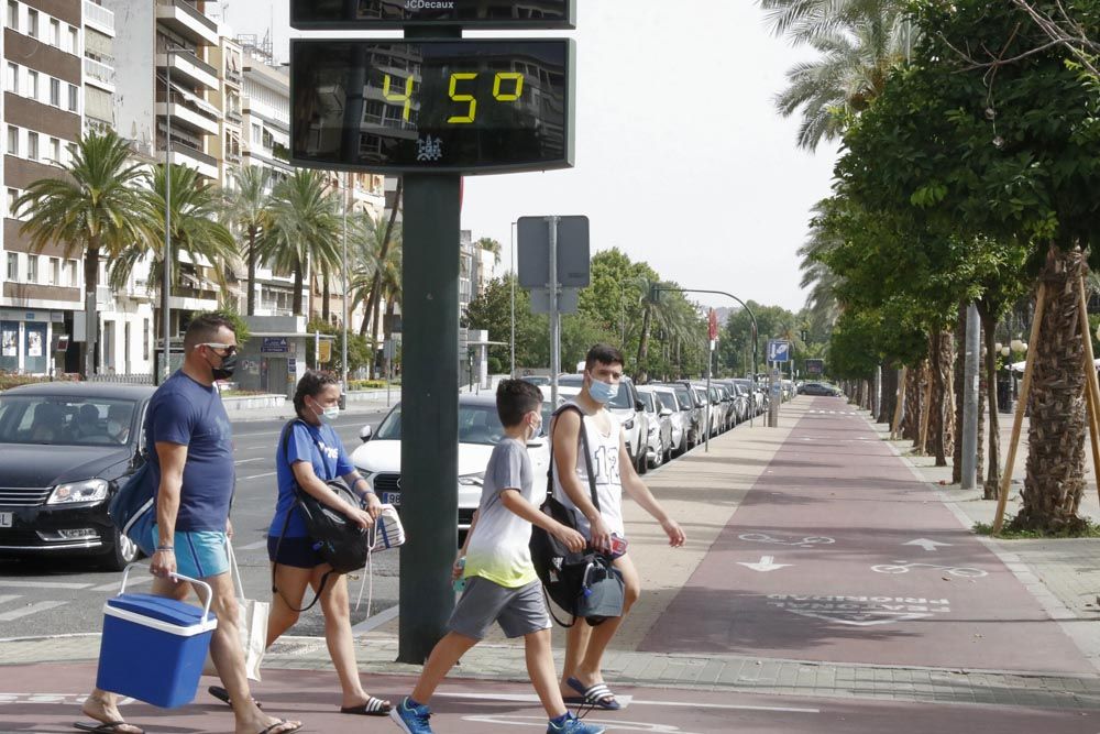 Sábado de calor tórrido en Córdoba