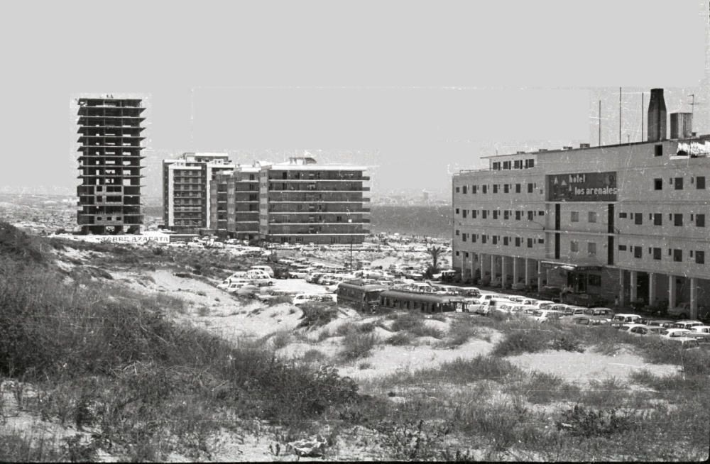 Historia del hotel de Arenales, en imágenes