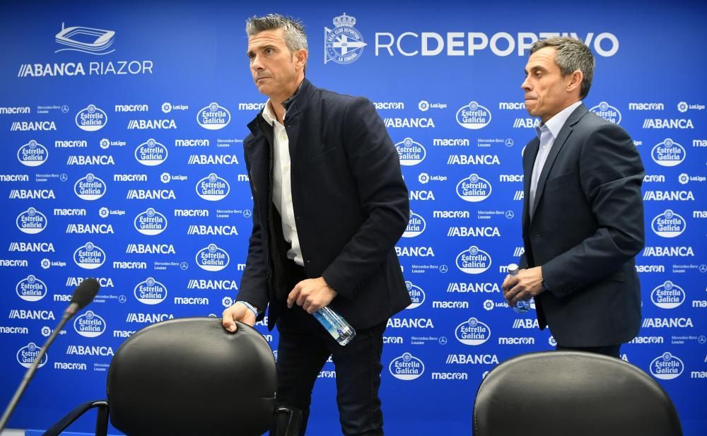 "El objetivo es el ascenso, da igual cómo se consiga", manifiesta el nuevo técnico blanquiazul.