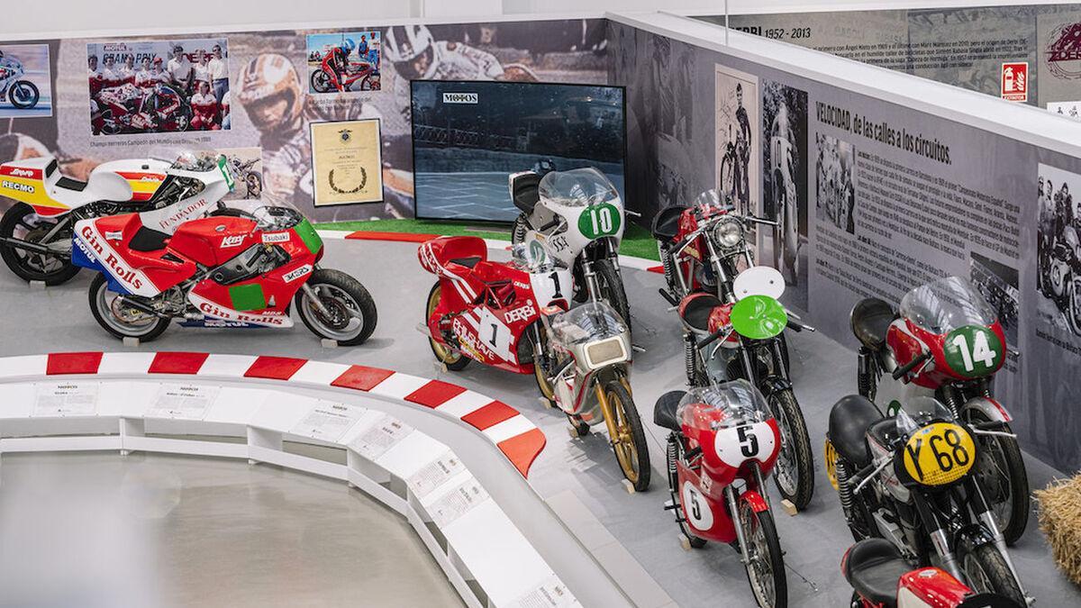La exposición 'Motos Made in Spain' se puede visitar en la Antigua Fábrica GAL
