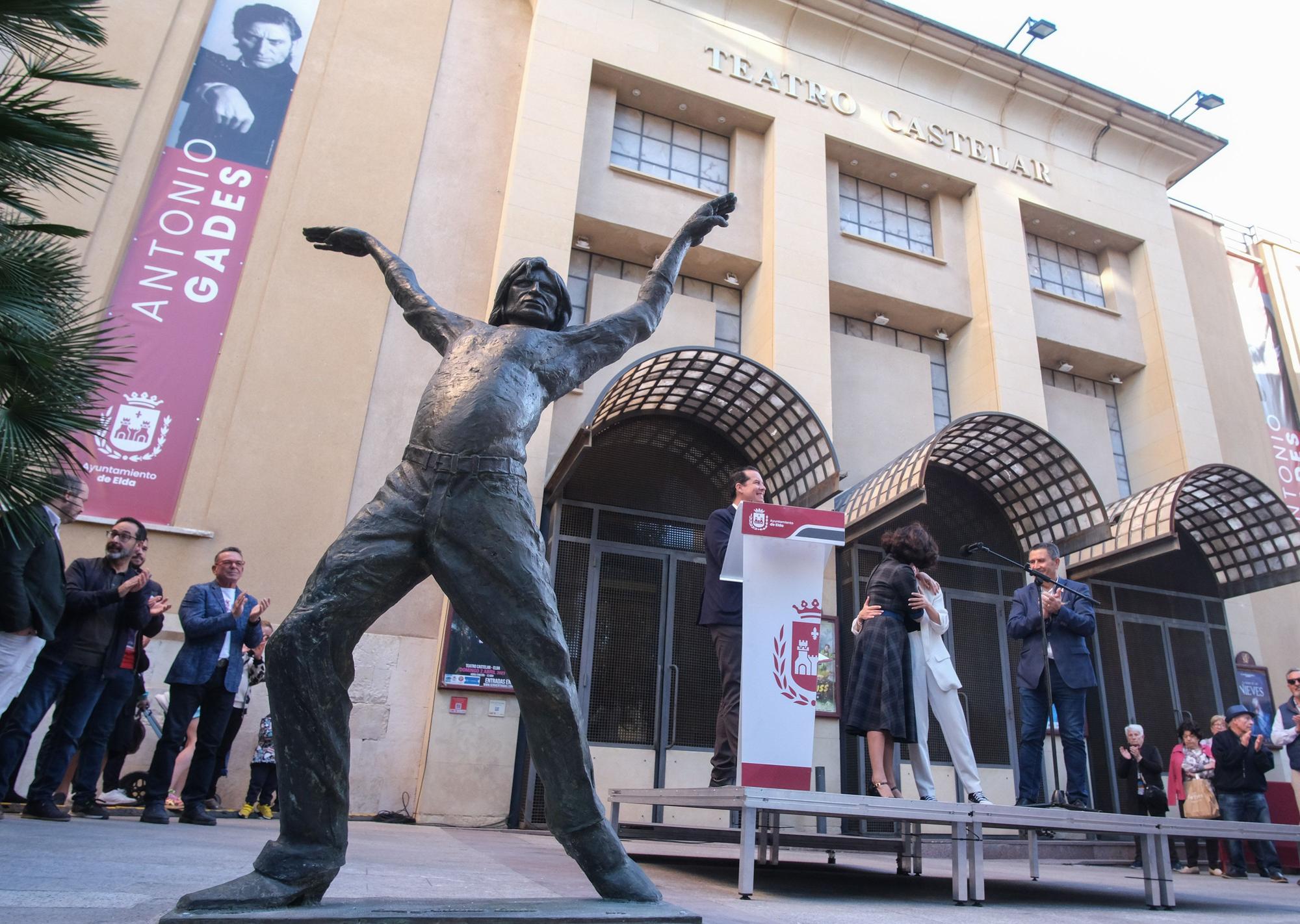 Una escultura de Antonio Gades recordará al genial bailarín en Elda