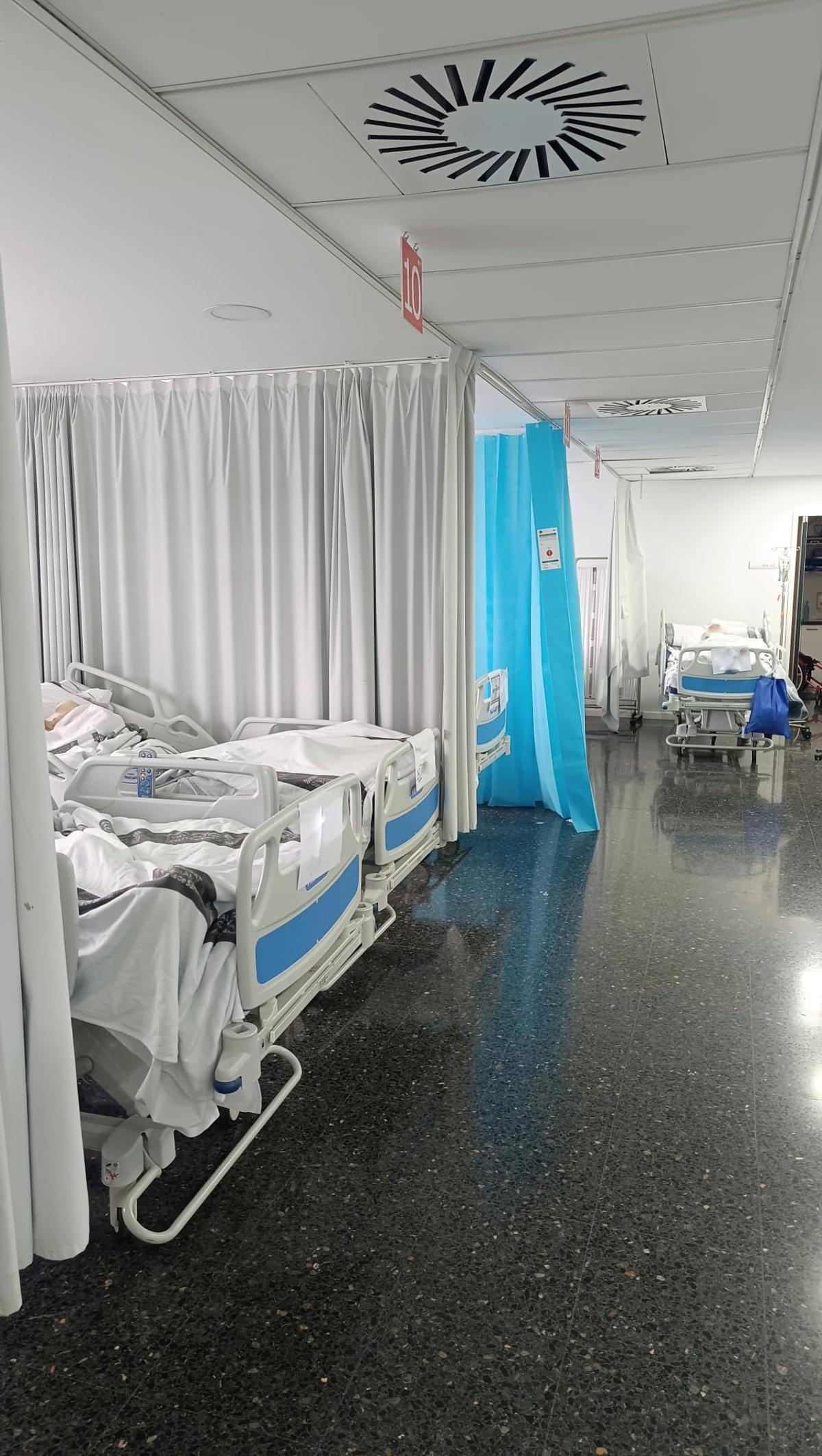 Boxes duplicados en las Urgencias del Hospital de Llíria.