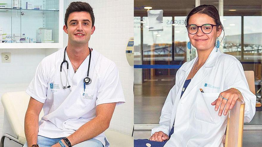 «Al empezar las prácticas me enamoré del centro de salud»