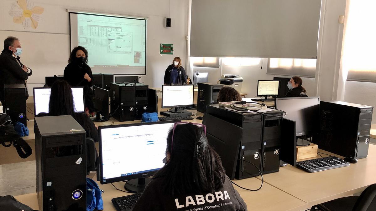 Aula de formación de Labora.