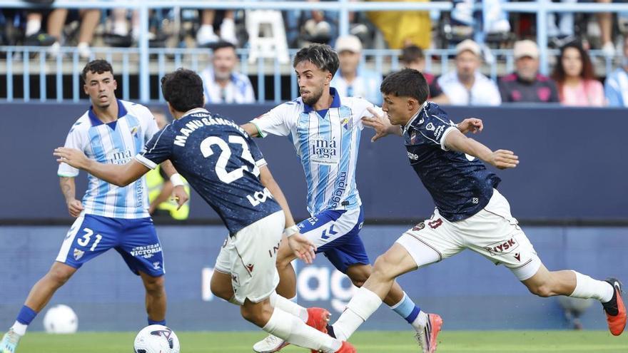 Il Malaga, che ha fallato un rigore, e il Levante pareggiano