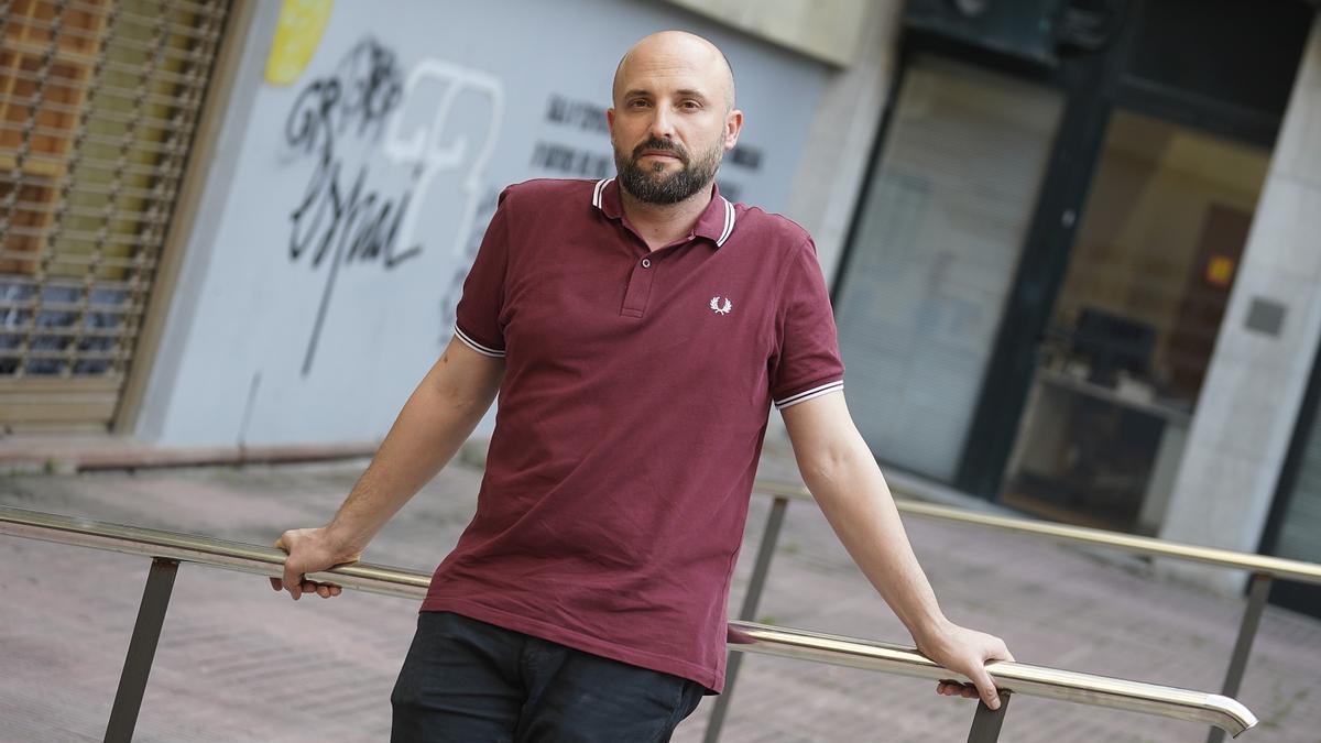 Jordi Graupera va presentar el seu llibre a l'Espai 22 de Girona