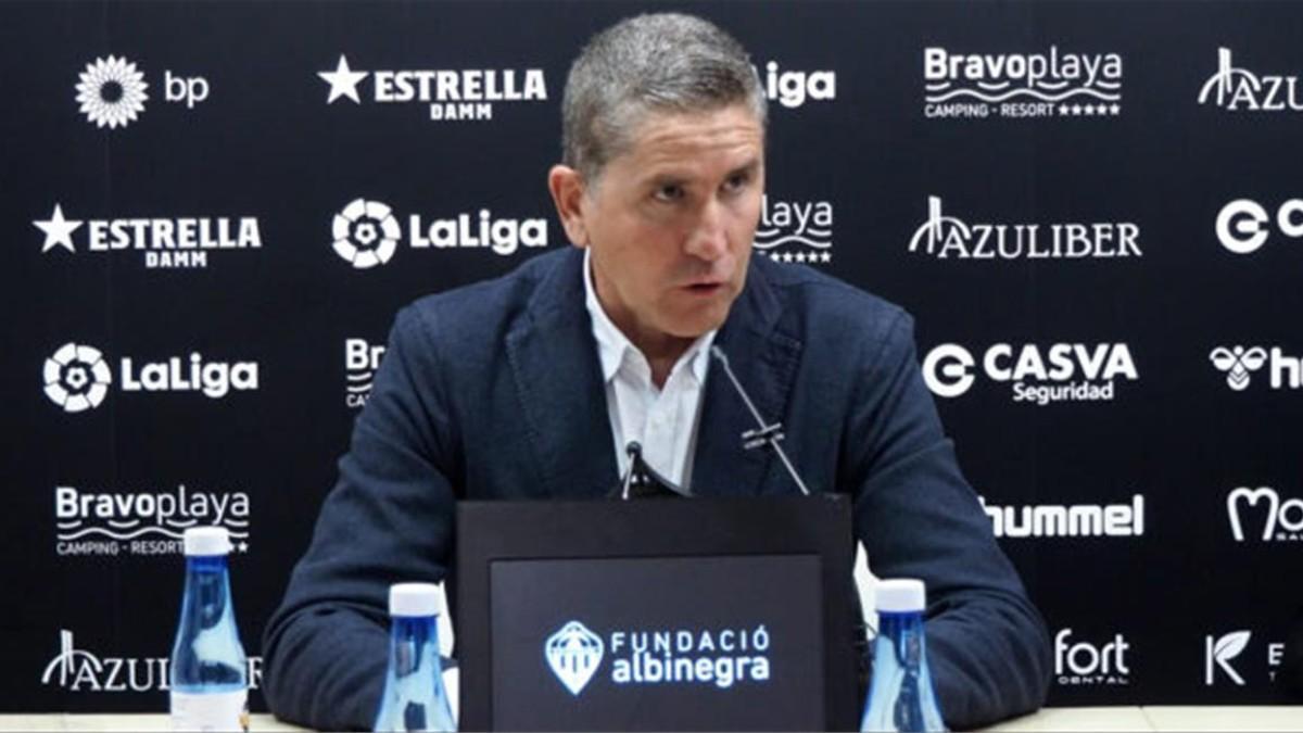 Juan Carlos Garrido, entrenador del Castellón