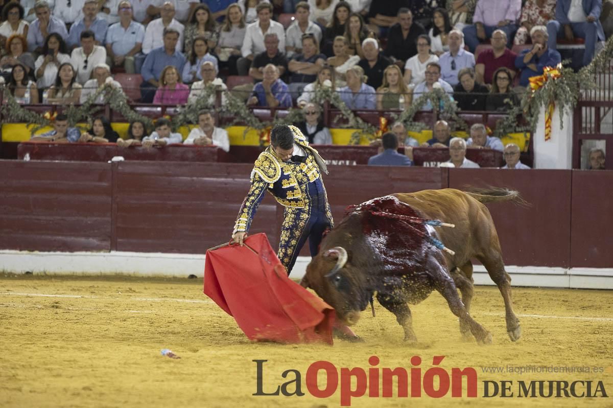 Cuarta corrida en la Feria Taurina de Murcia (Castella, Manzanares y Ureña)