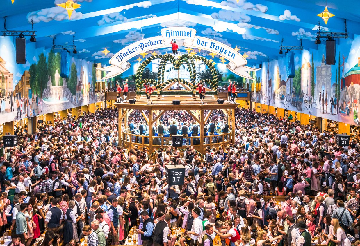El Oktoberfest se celebra desde 1810 en Múnich.