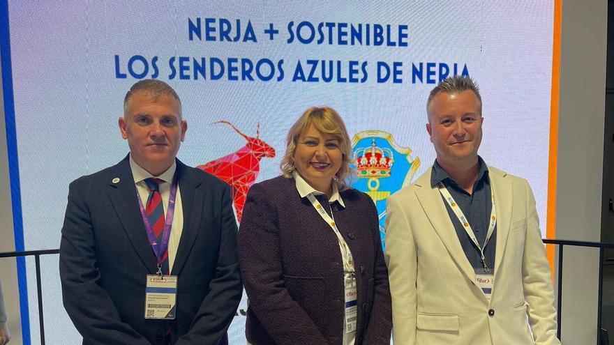 Nerja presenta la incorporación de dos de sus senderos como senderos azules