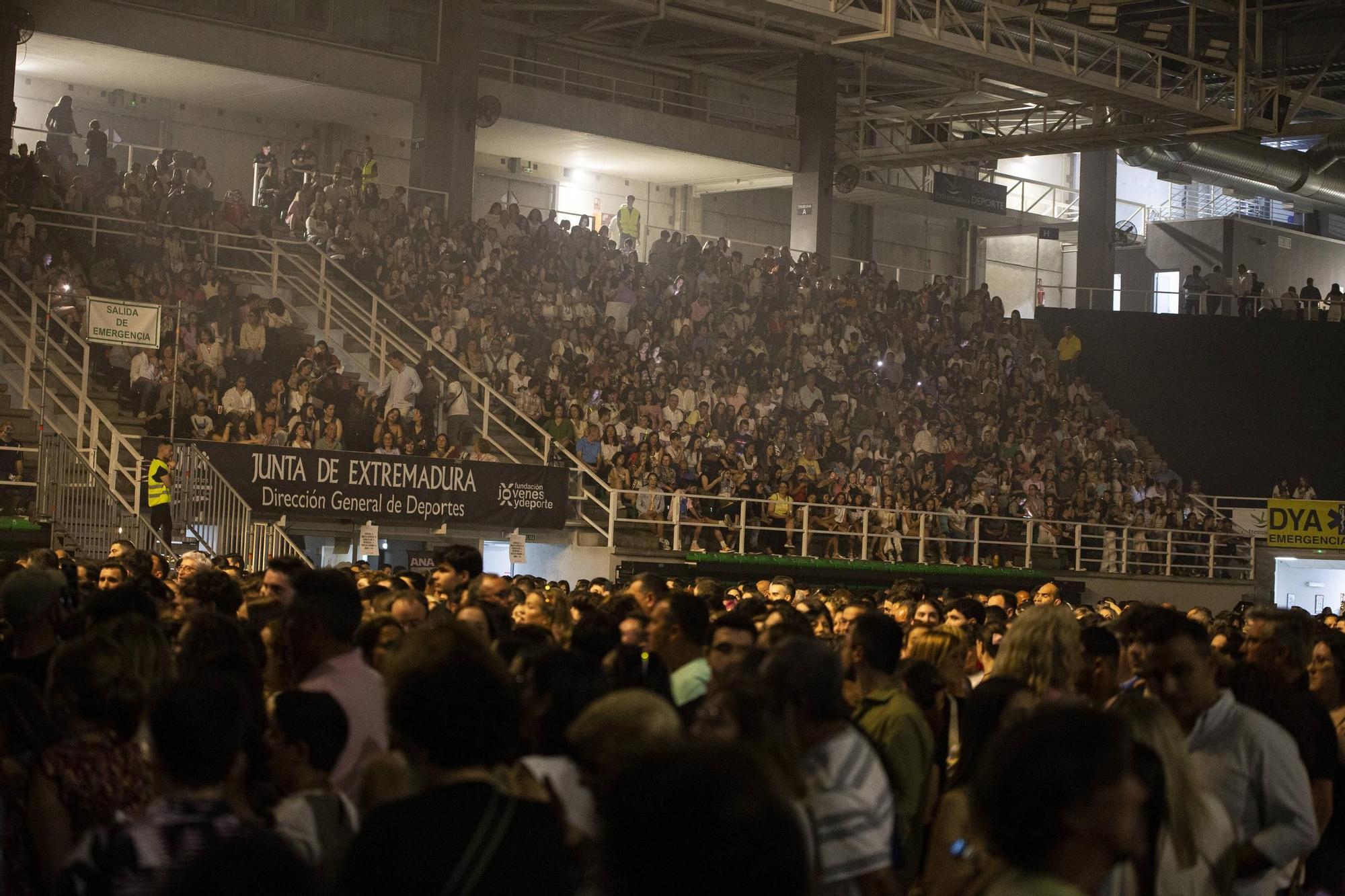 Así vivió Cáceres el concierto de Ana Mena