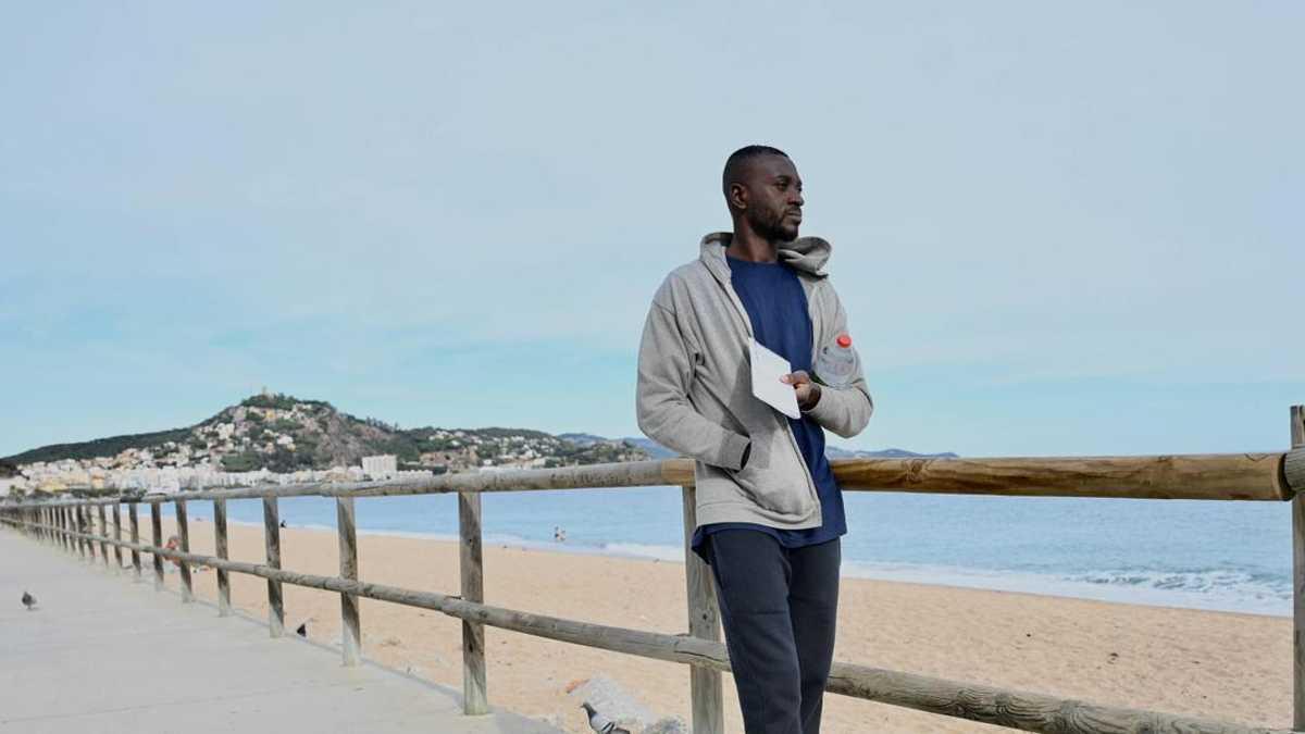 Pofosu Emmanuel, migrant rescatat a les Illes Canàries procedent de Ghana.