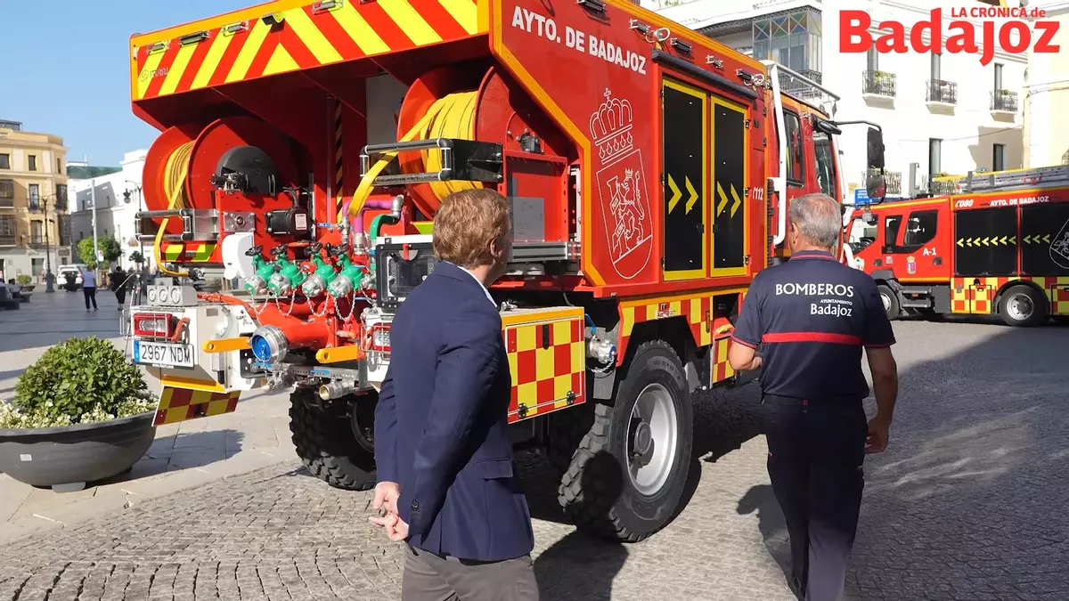 El alcalde de Badajoz cree que la "presión" policial ha frenado al pirómano