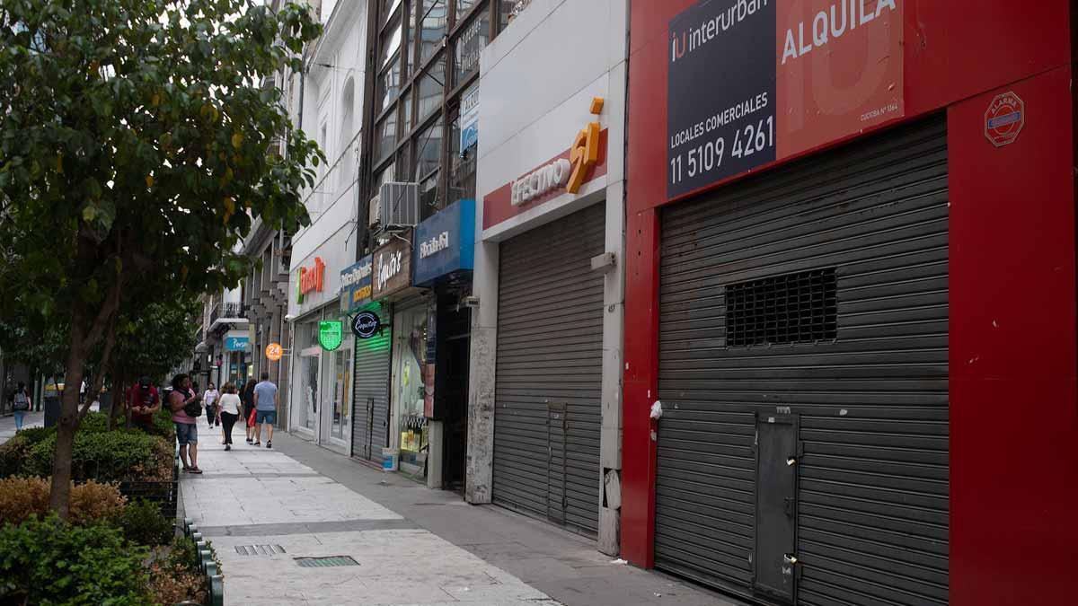 Calle Florida, en Buenos Aires.