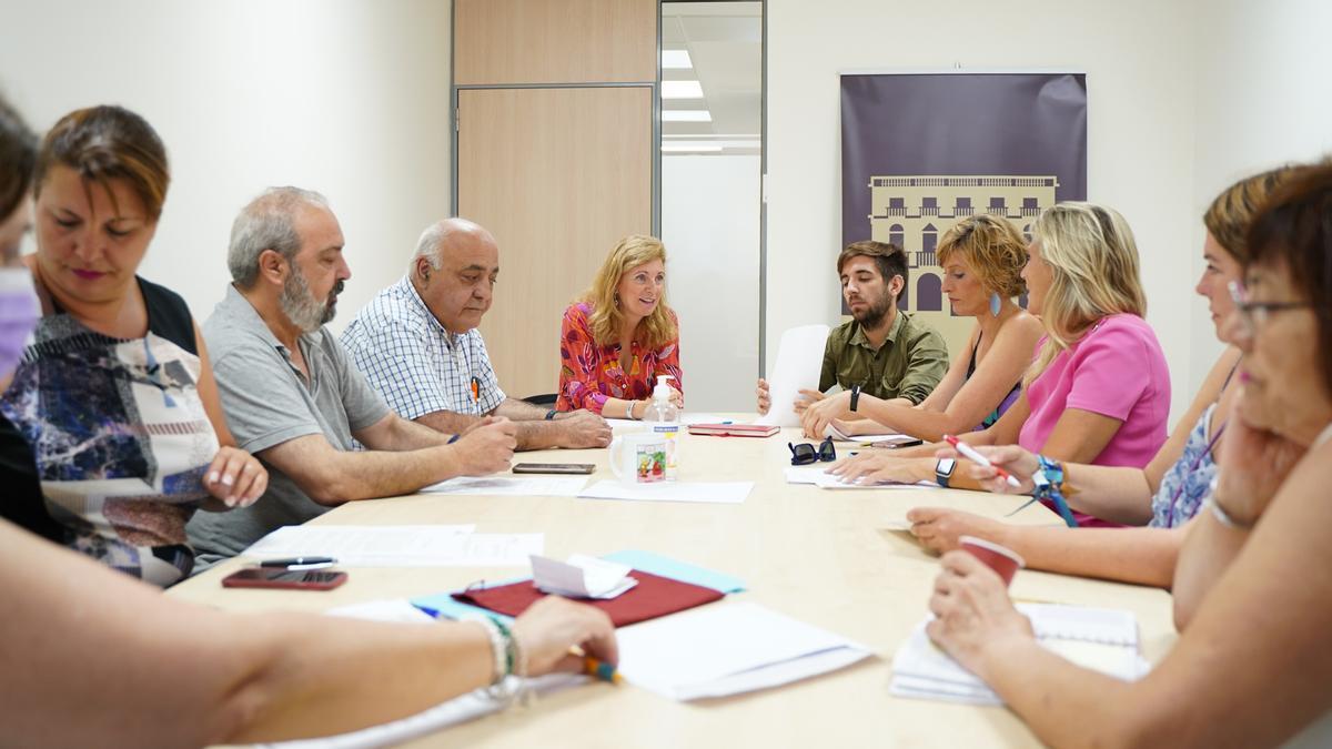 Reunión de la junta de portavoces del Ayuntamiento de Castelló.