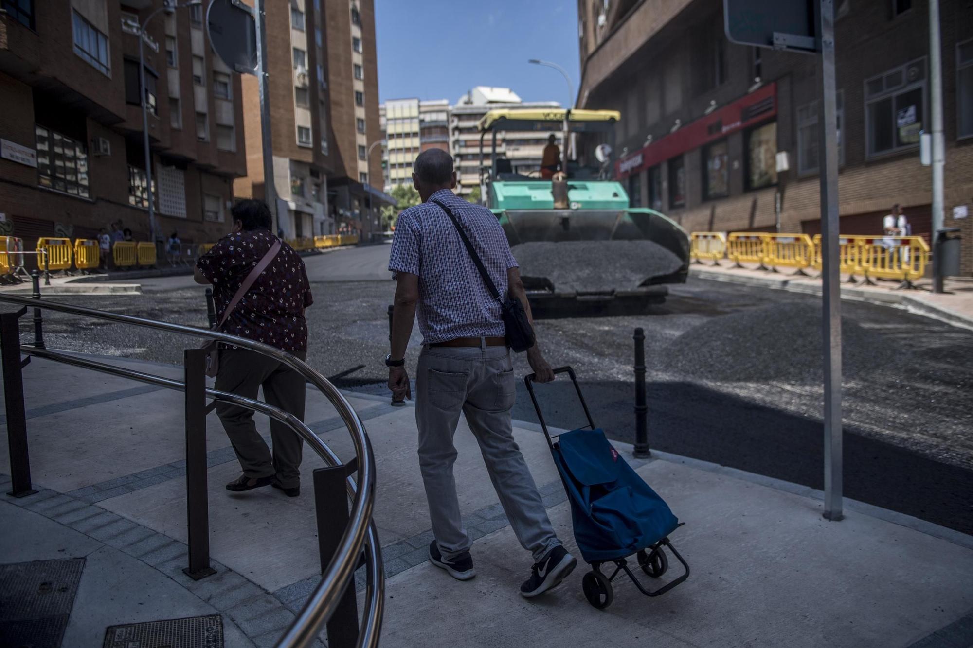 Obras en Ronda del Carmen