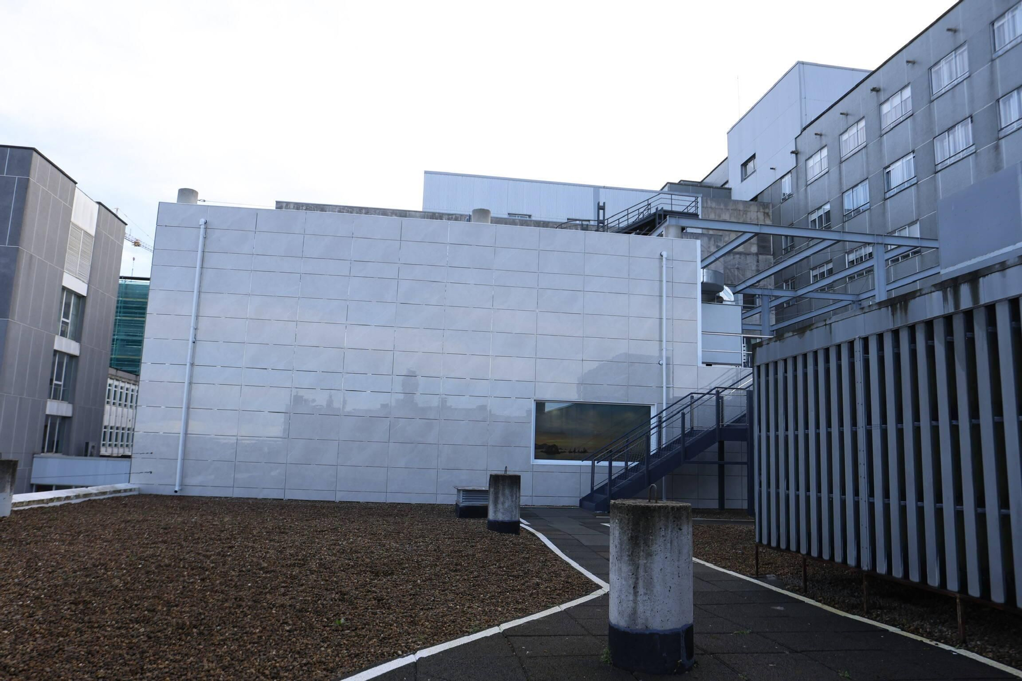 Las obras del recrecido del Hospital de Cabueñes, en imágenes