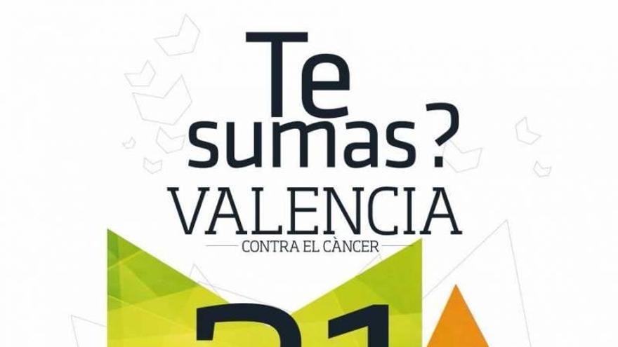 La tercera edición de &#039;Valencia contra el Cáncer&#039; alcanza los 10.000 inscritos