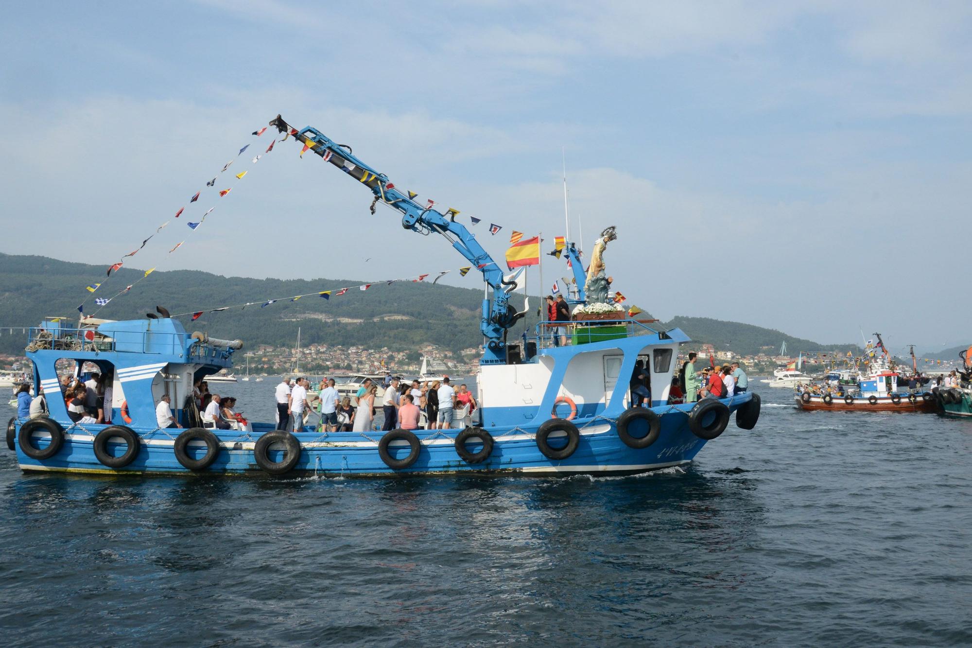 Las celebraciones de la Virgen del Carmen en Moaña