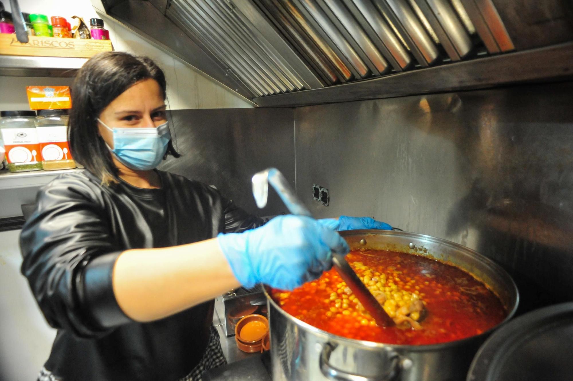 Los callos de San Mauro se degustan en terrazas y casas