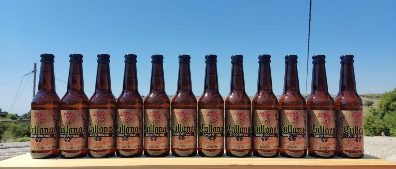 Pertuzé ha comercializado hasta la fecha 1.300 litros de su cerveza cullana.