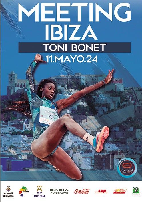 Cartel del Meeting Toni Bonet 2024