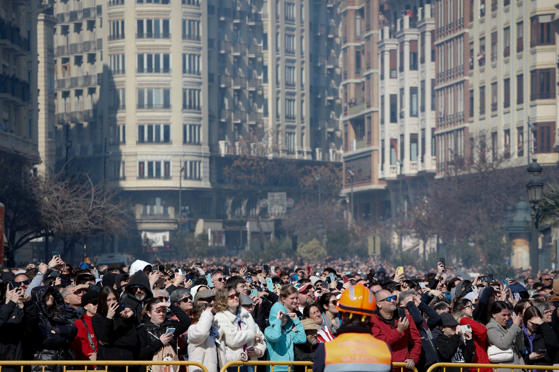 Así se vivió la mascletà desde el balón de Super